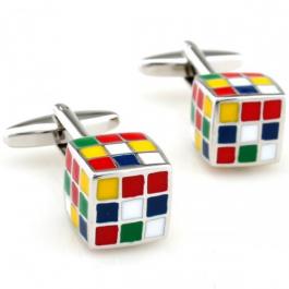 Запонки - кубик рубика